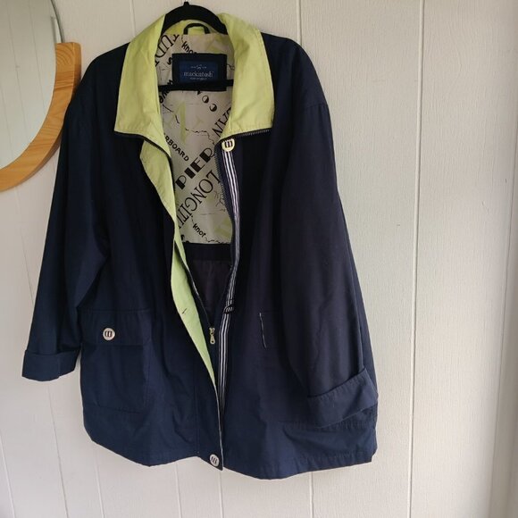 Rain Parka by Macintosh for Women. Well loved Brand & Quality Construction Sz 2X - Picture 1 of 9